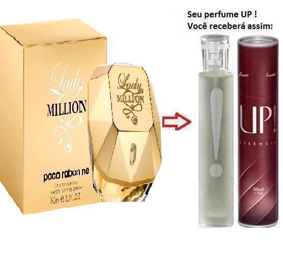 Perfume Feminino 50ml - UP! 46 - Lady Million
