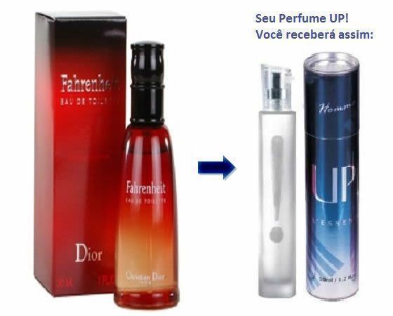 Perfume Masculino 50ml - UP! Essência 33 - Fahrenheit